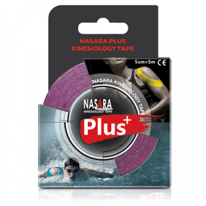 Кинезио тейп Nasara Plus 5см x 5м