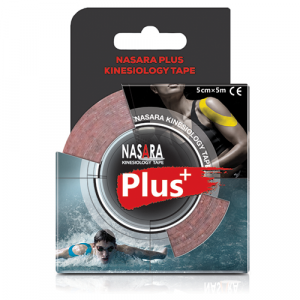 Кинезио тейп Nasara Plus 5см x 5м