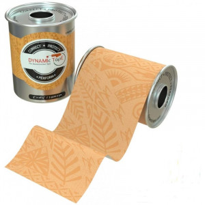 Биомеханический тейп Dynamic Tape 4 ролла 7,5 см х 5 м микс цветов