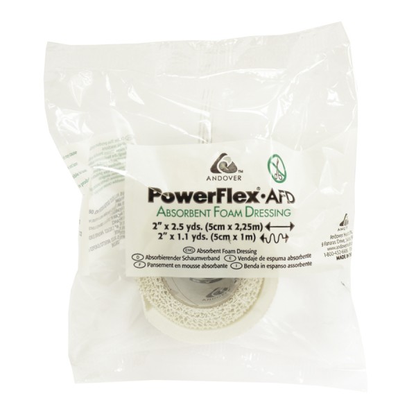 Самофиксирующийся эластичный бинт PowerFlex с тампоном Andover 5 см х 2,3 м