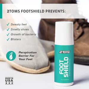 Дезодорант-антиперспірант для ніг FoottShield 2Toms кульковий