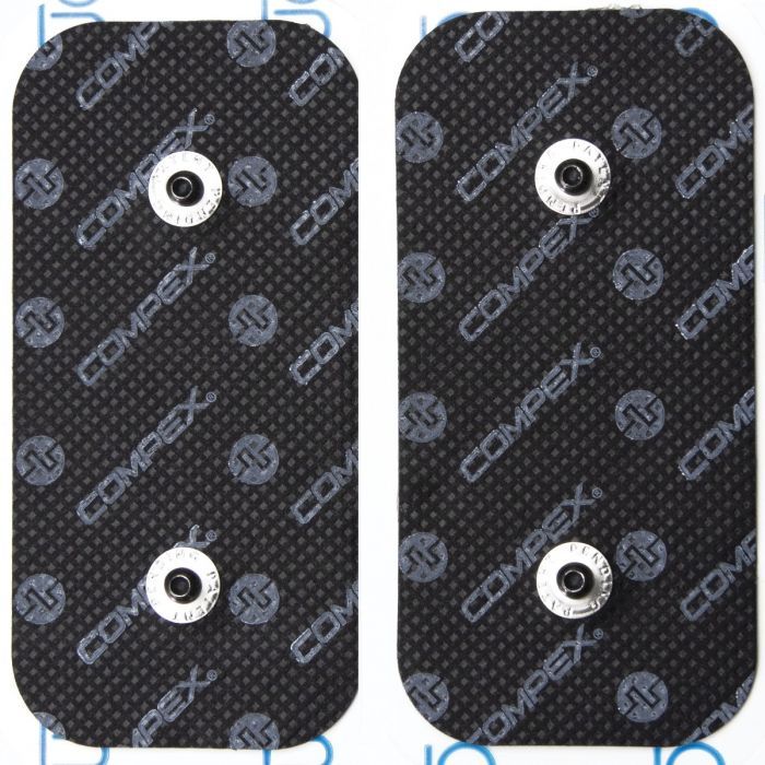 Електроди самоклеючі Easy Snap 50х 100 мм (уп. 2 шт.) з 2 роз'ємами Compex